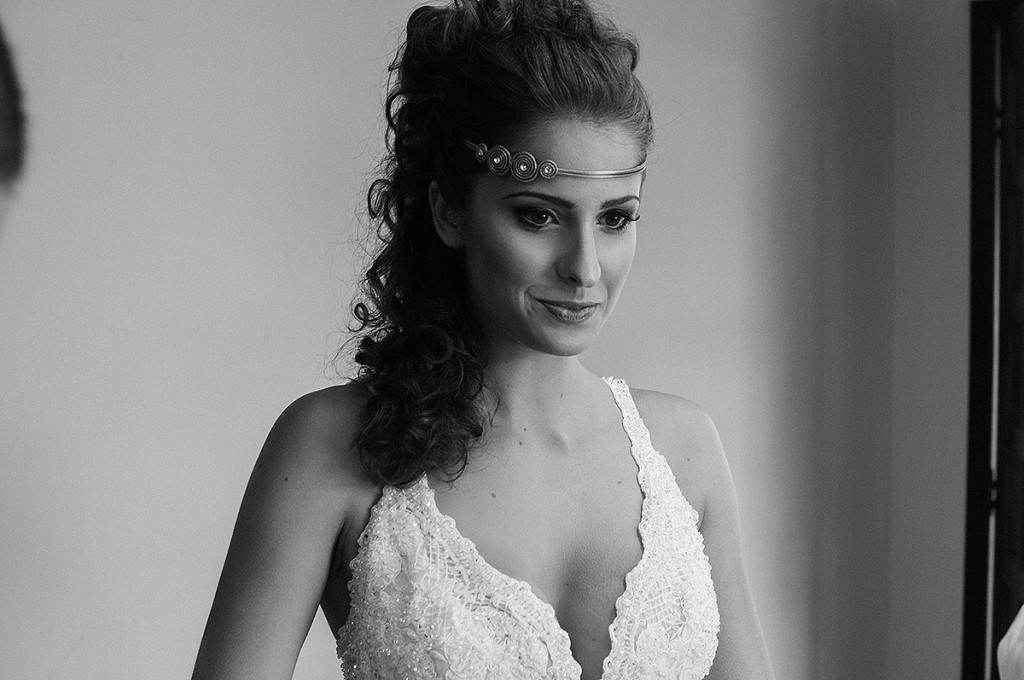 Sheron Noiva se arrumando no Making of do casamento
