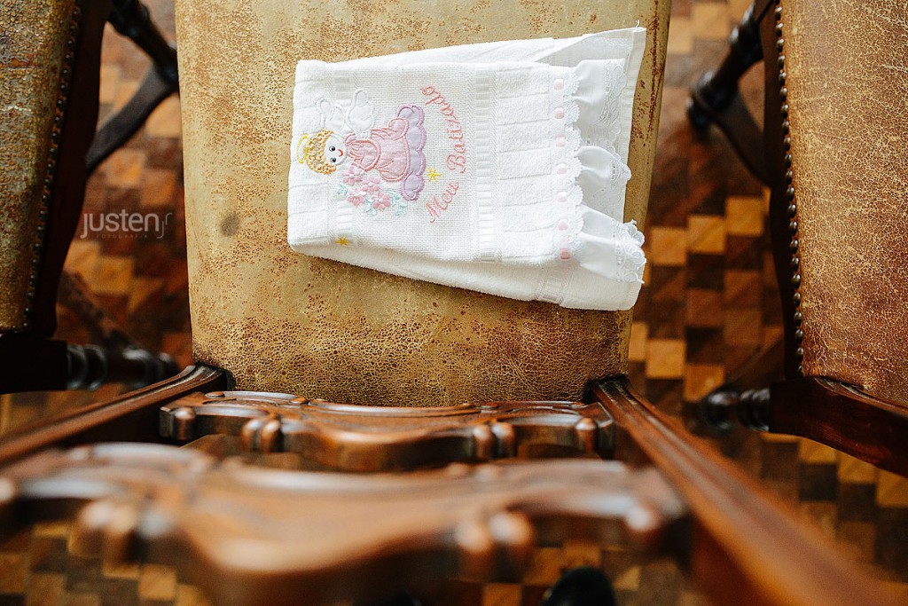 Paninho de Batismo em batizado em Curitiba 